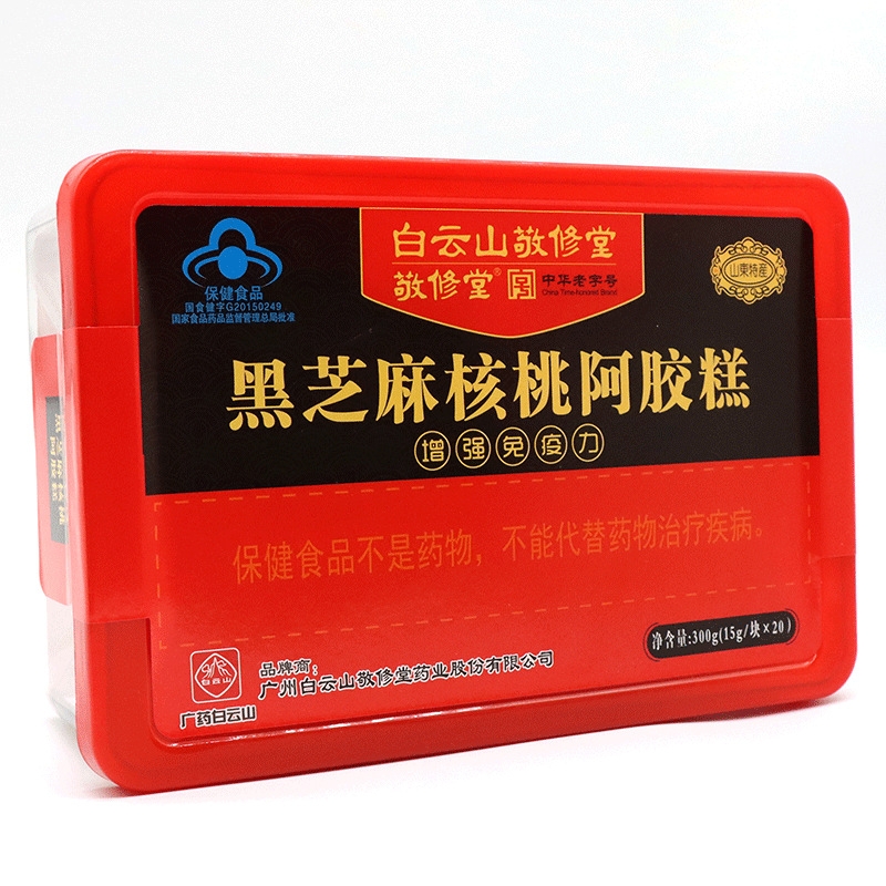 黑芝麻核桃阿胶糕
